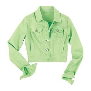 Green Denim Jacket